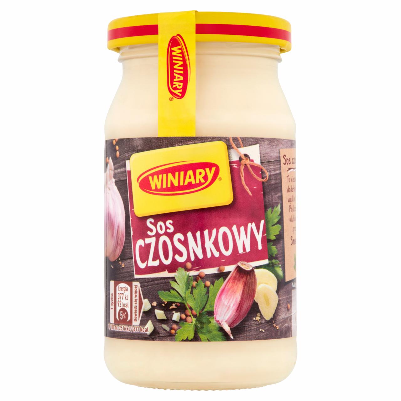 Zdjęcia - Winiary Sos czosnkowy 250 ml