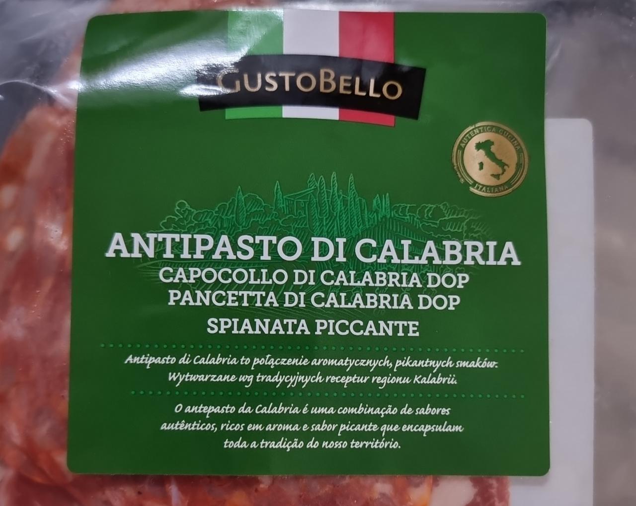 Zdjęcia - Szynka ANTIPASTO DI CALABRIA GustoBello