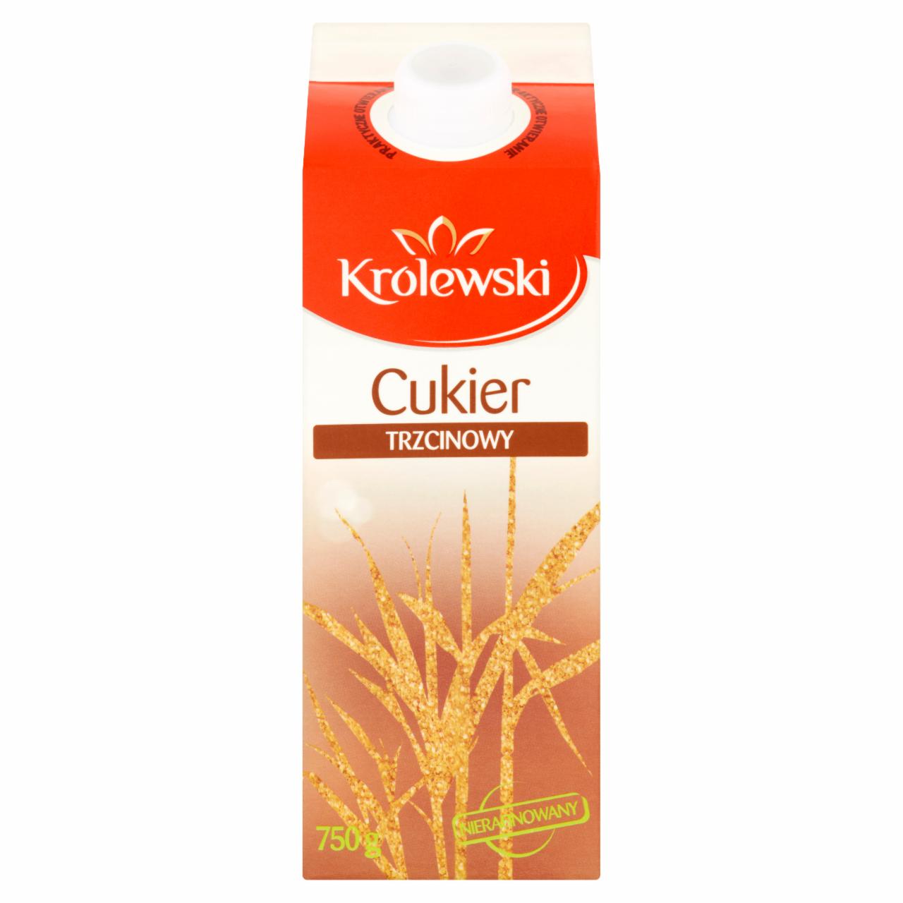 Zdjęcia - Cukier Królewski Cukier trzcinowy 750 g