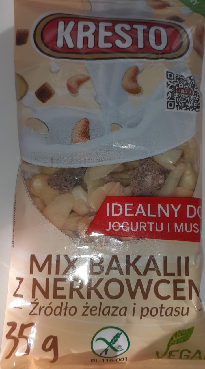 Zdjęcia - KRESTO Mix bakalii z nerkowcem 140 g