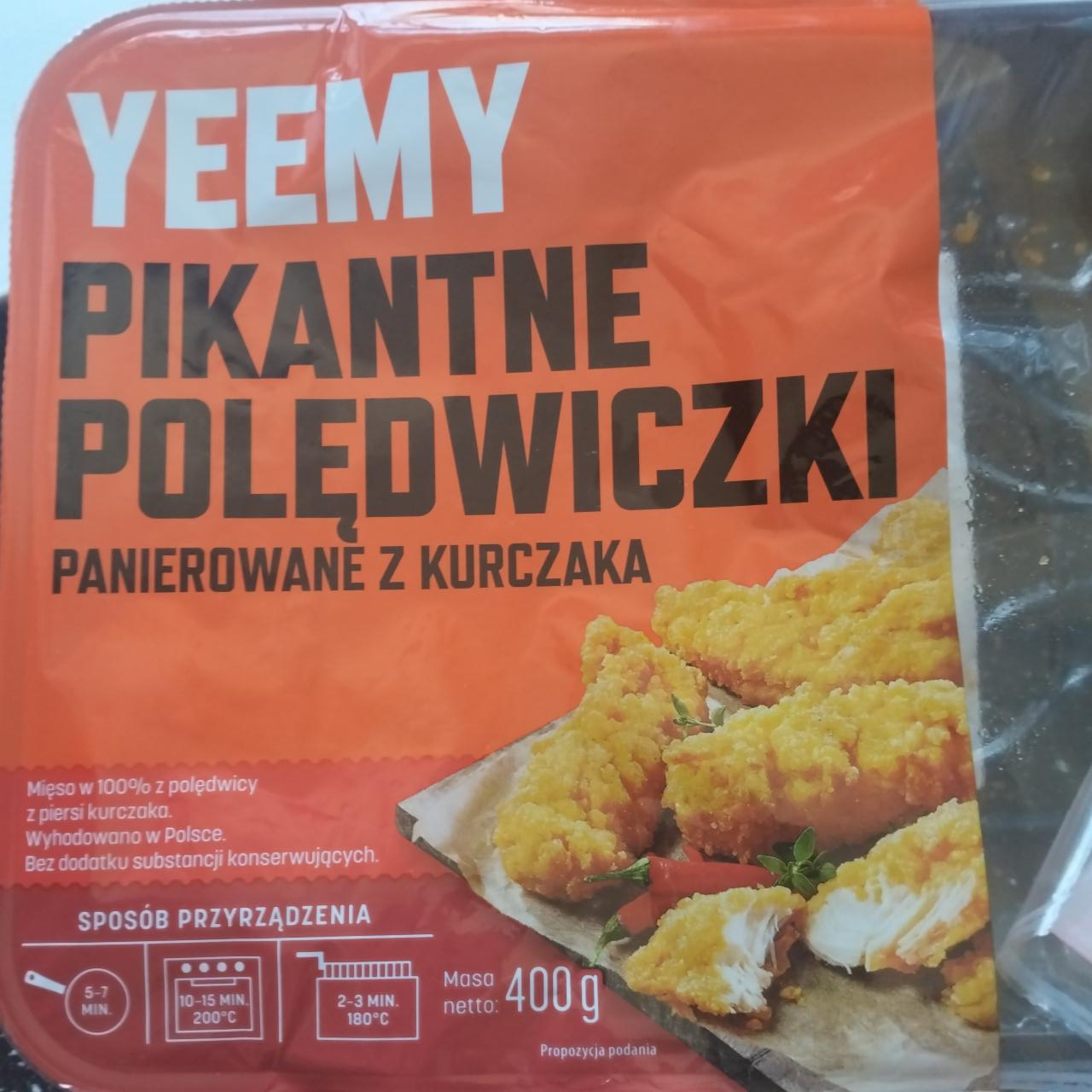 Zdjęcia - Pikantne polędwiczki panierowane z kurczaka YEEMY