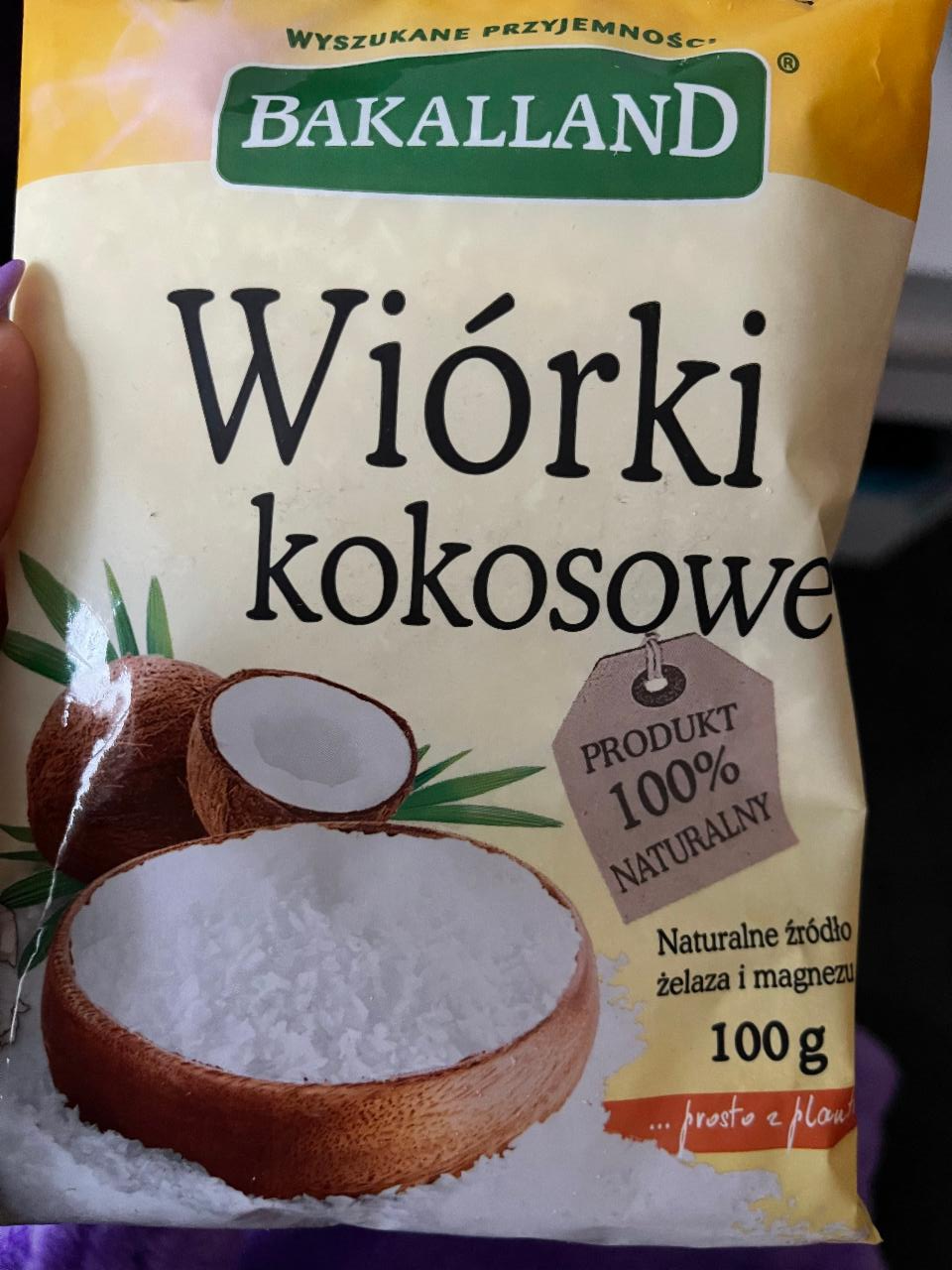 Zdjęcia - Bakalland Wiórki kokosowe 100 g