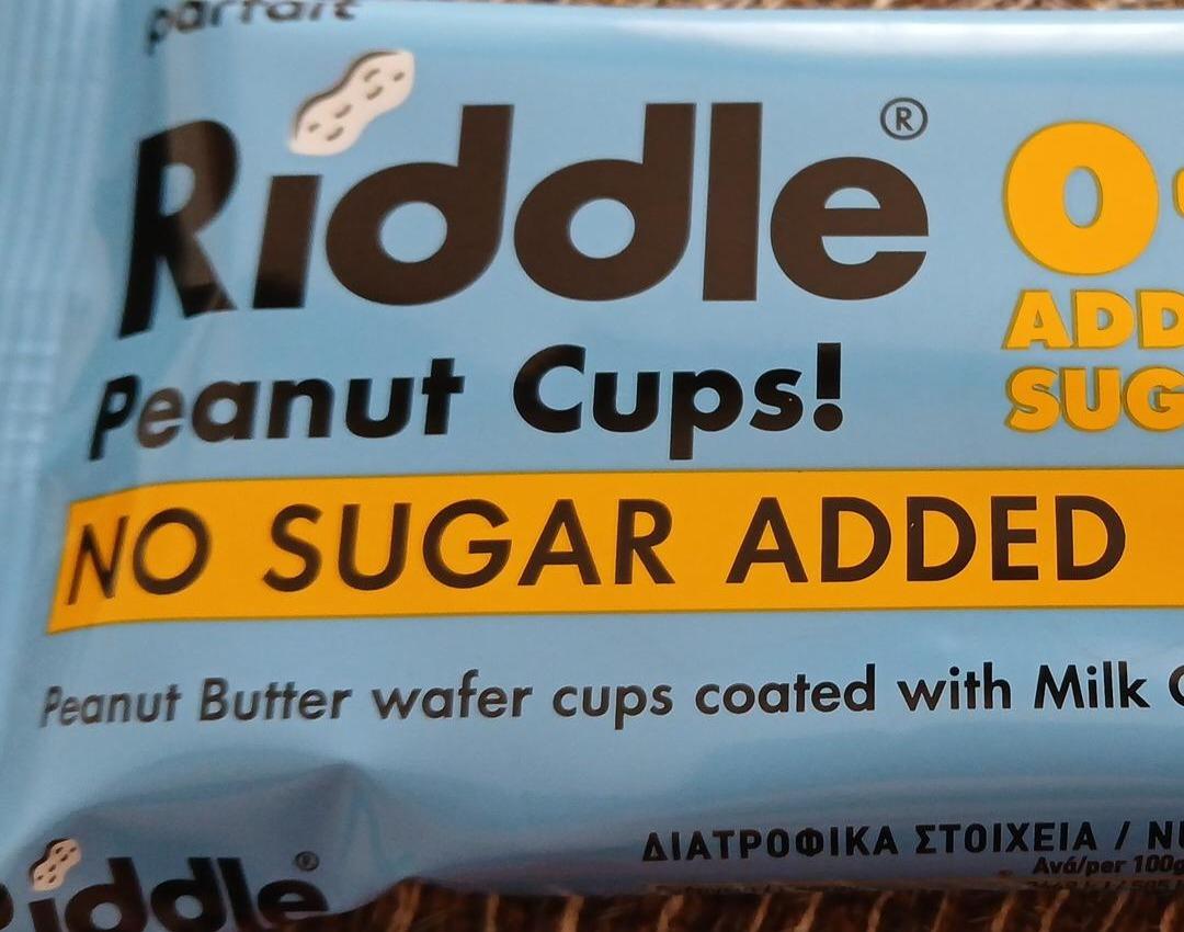 Zdjęcia - Peanut cups no sugar added Riddle