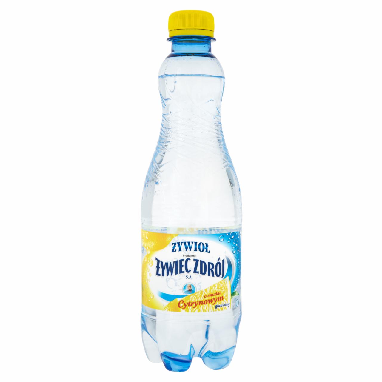 Zdjęcia - Żywioł od Żywiec Zdrój SA gazowany o smaku cytrynowym 500 ml