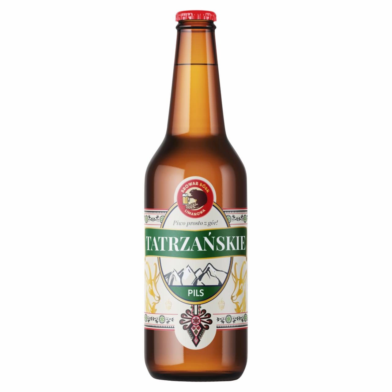 Zdjęcia - Tatrzańskie Pils Piwo jasne 500 ml