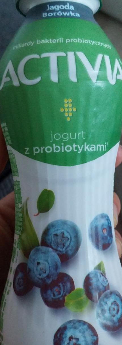 Zdjęcia - Jogurt jagoda borówka Activia