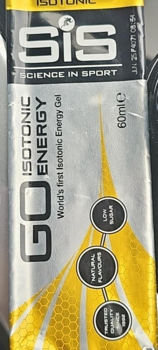 Zdjęcia - GO Isotonic Energy Gel Blackcurrant SiS