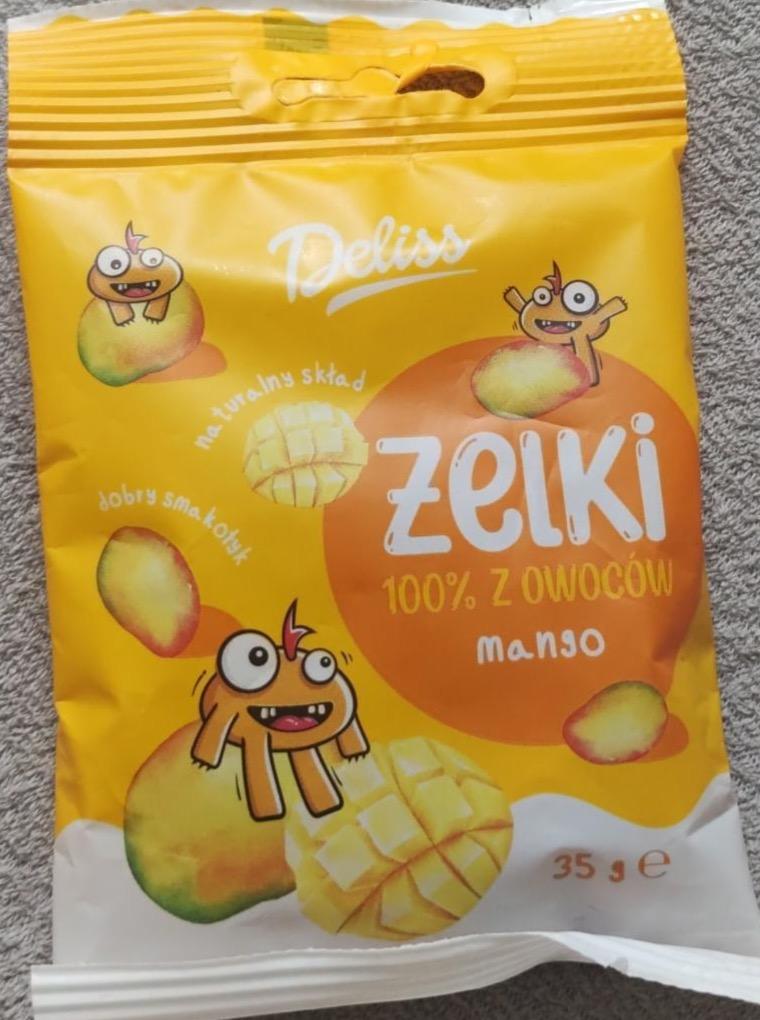 Zdjęcia - Żelki 100% z owoców mango Deliss