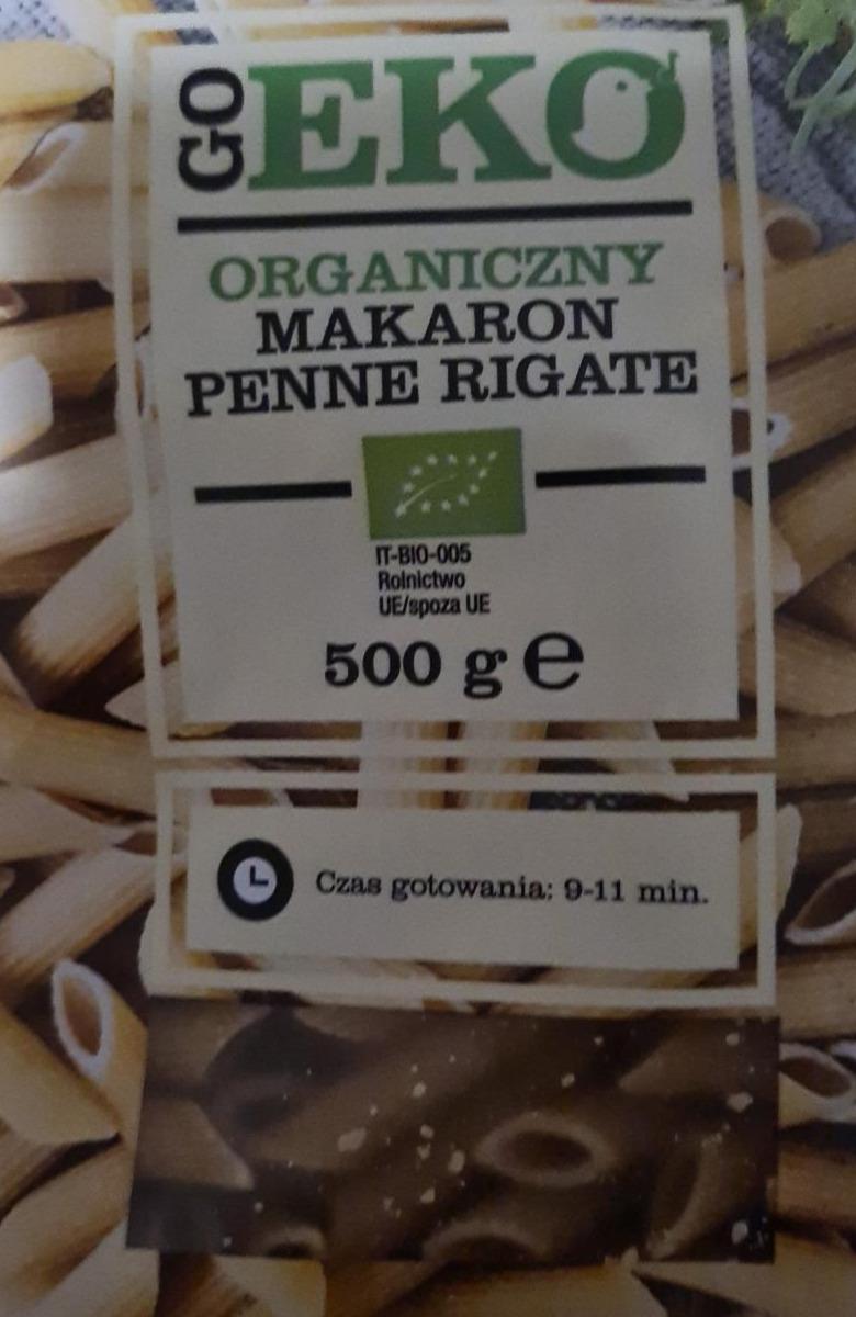 Zdjęcia - organiczny makaron penne rigate GoEKO