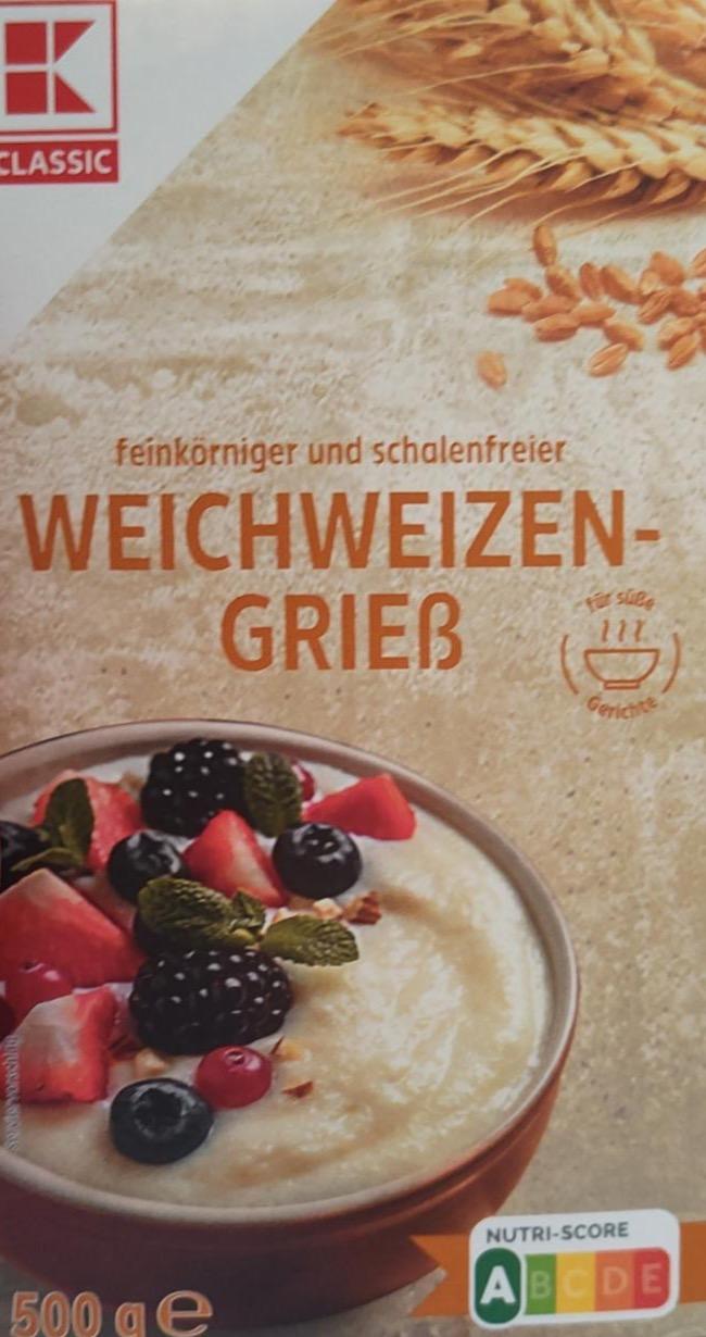 Zdjęcia - Weichweizen greiß K-Classic