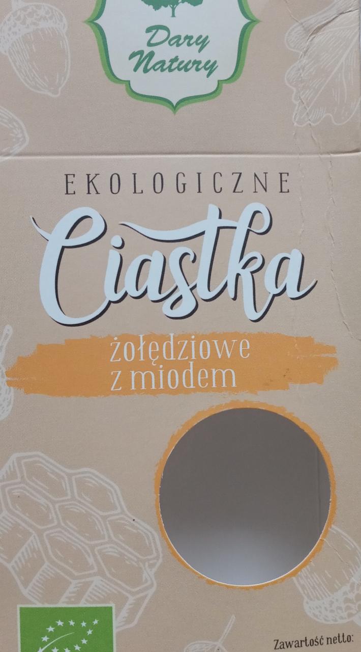 Zdjęcia - Ciastka żołędziowe z miodem, Dary Natury