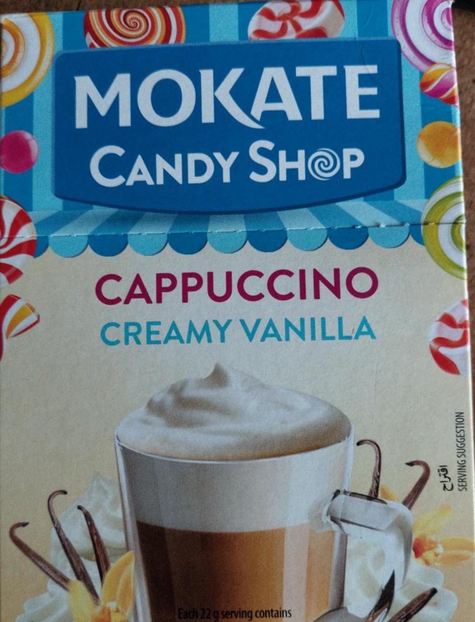 Zdjęcia - Mokate Candy Shop Cappuccino o smaku śmietankowo waniliowym 220 g (10 x 22 g)