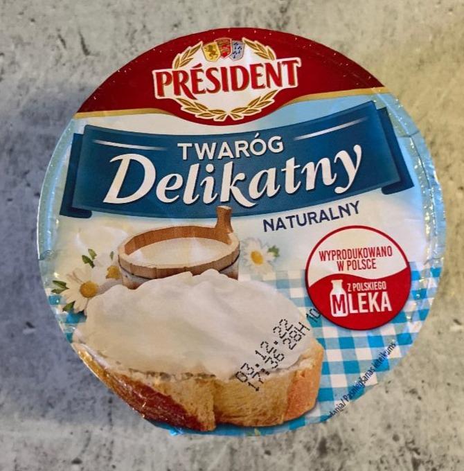 Zdjęcia - Twaróg Delikatny Président