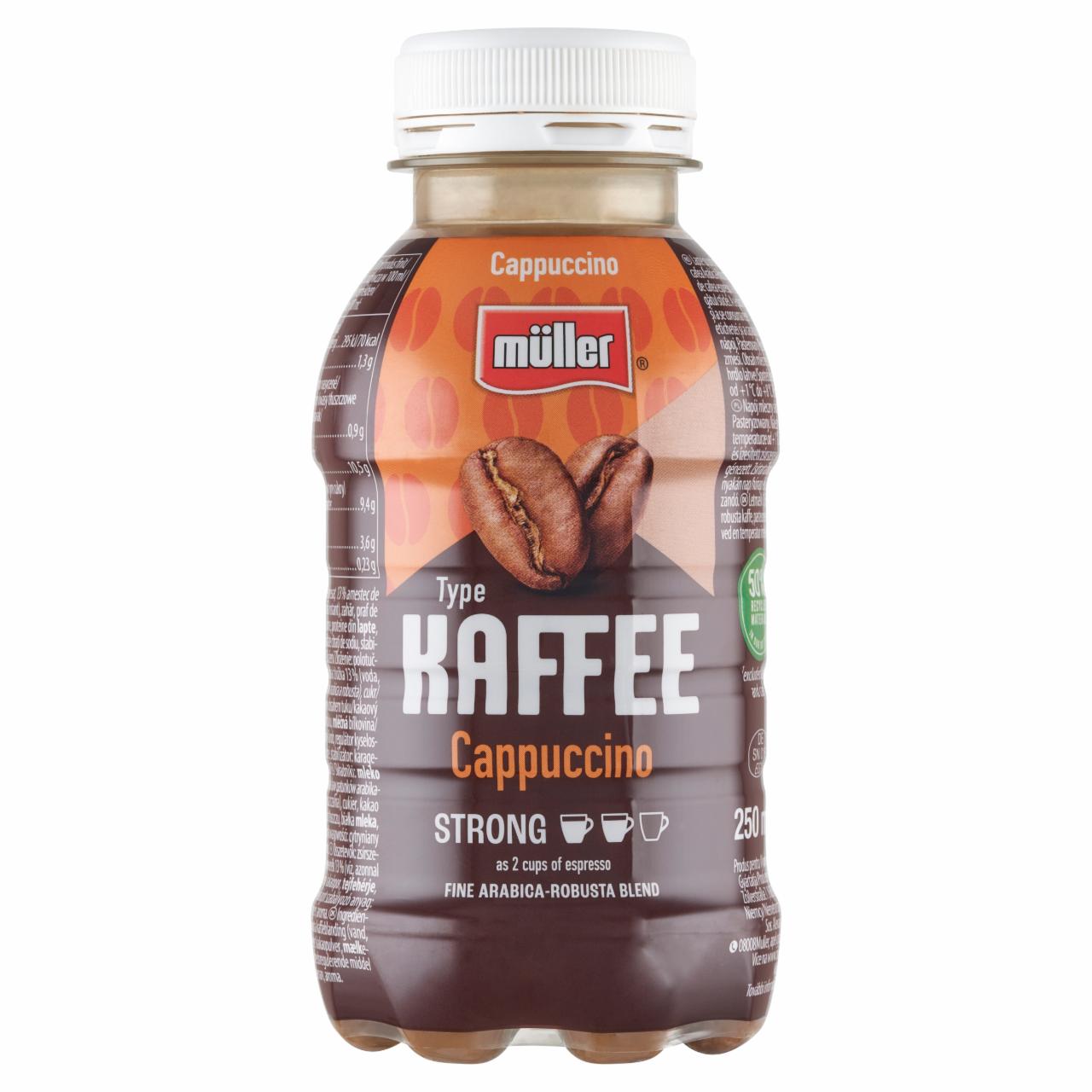 Zdjęcia - Müller Cappuccino Napój mleczny 250 ml