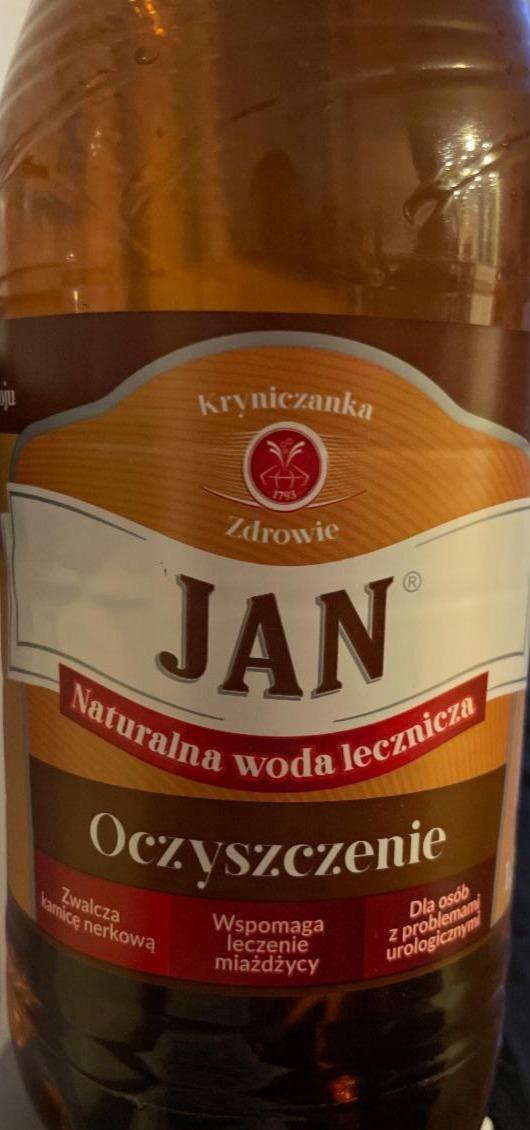 Zdjęcia - Jan mineralna woda lecznicza