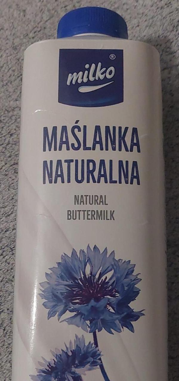 Zdjęcia - Maślanka Naturalna Milko