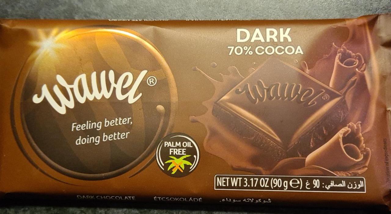 Zdjęcia - Dark chocolate 70% cocoa Wawel