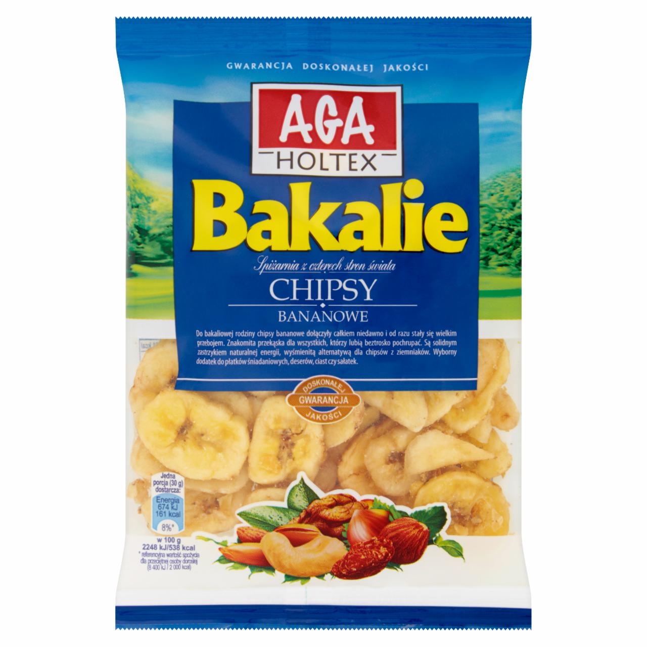 Zdjęcia - Bakalie Chipsy bananowe 80 g