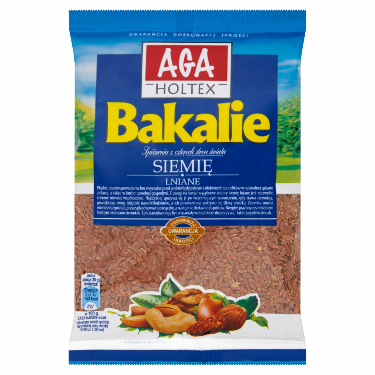 Zdjęcia - Bakalie Siemię lniane 200 g