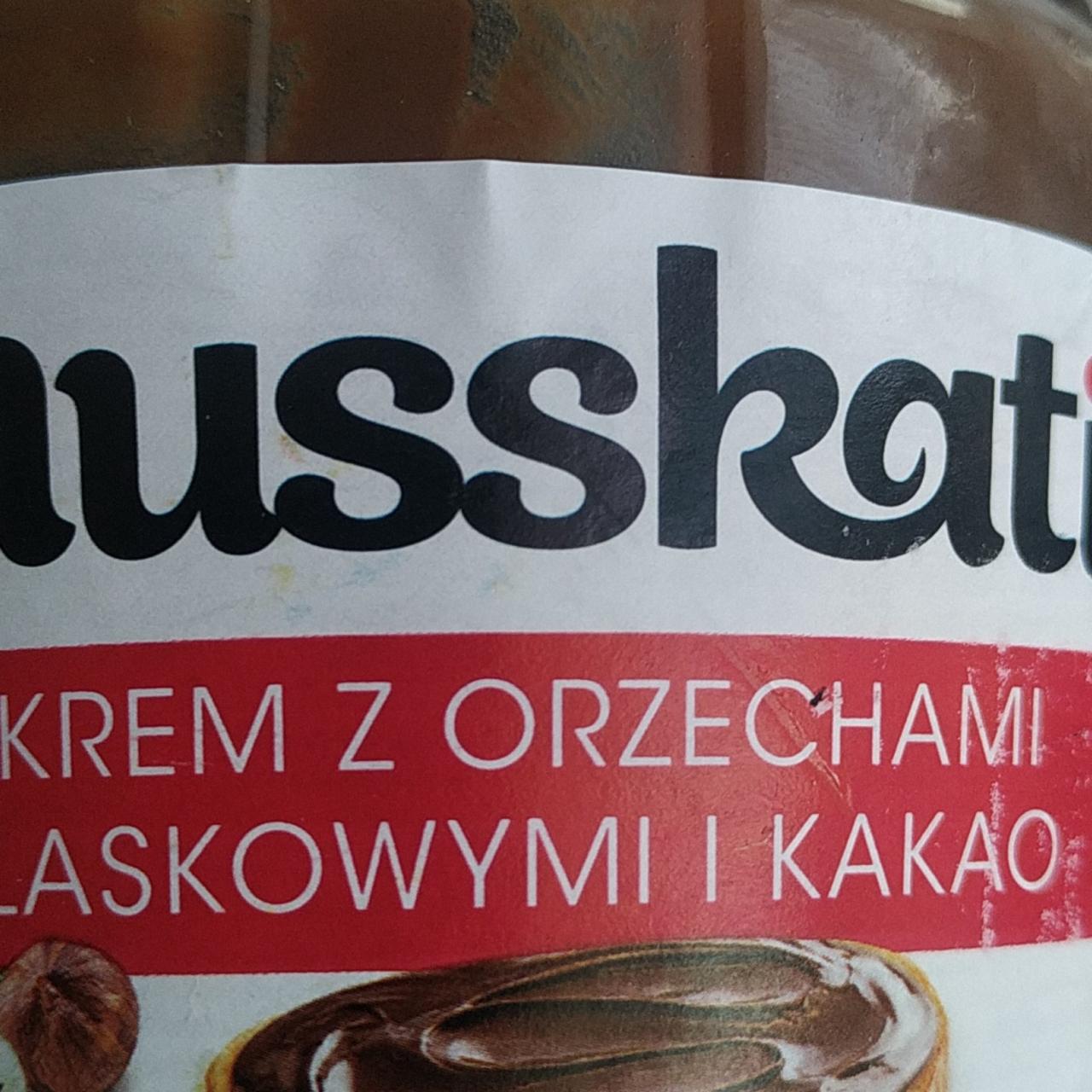 Zdjęcia - Nusskati krem z orzechami laskowymi i kakao