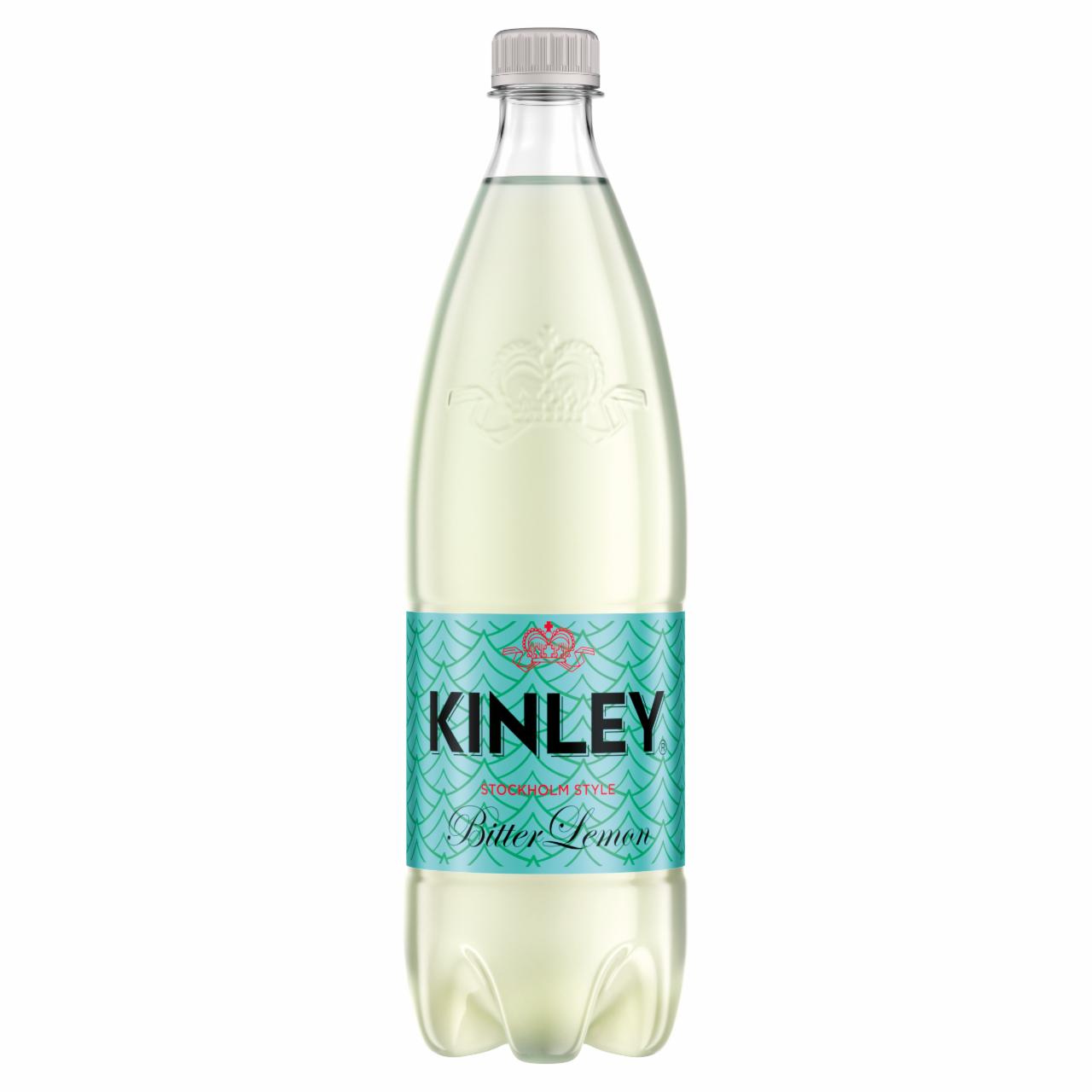 Zdjęcia - Kinley Bitter Lemon Napój gazowany 1 l