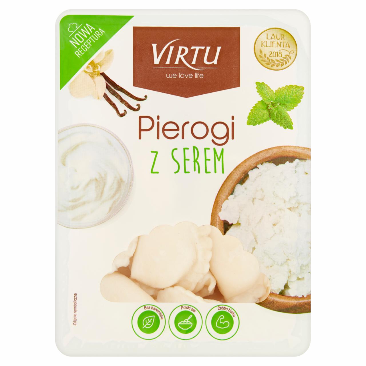 Zdjęcia - Pierogi z serem Virtu