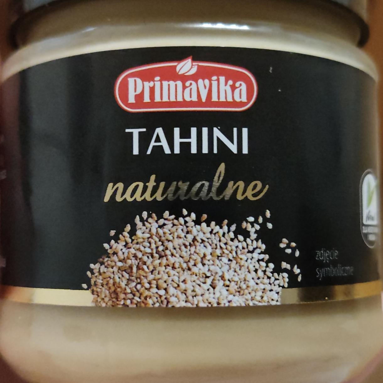 Zdjęcia - Primavika Tahini naturalne 185 g