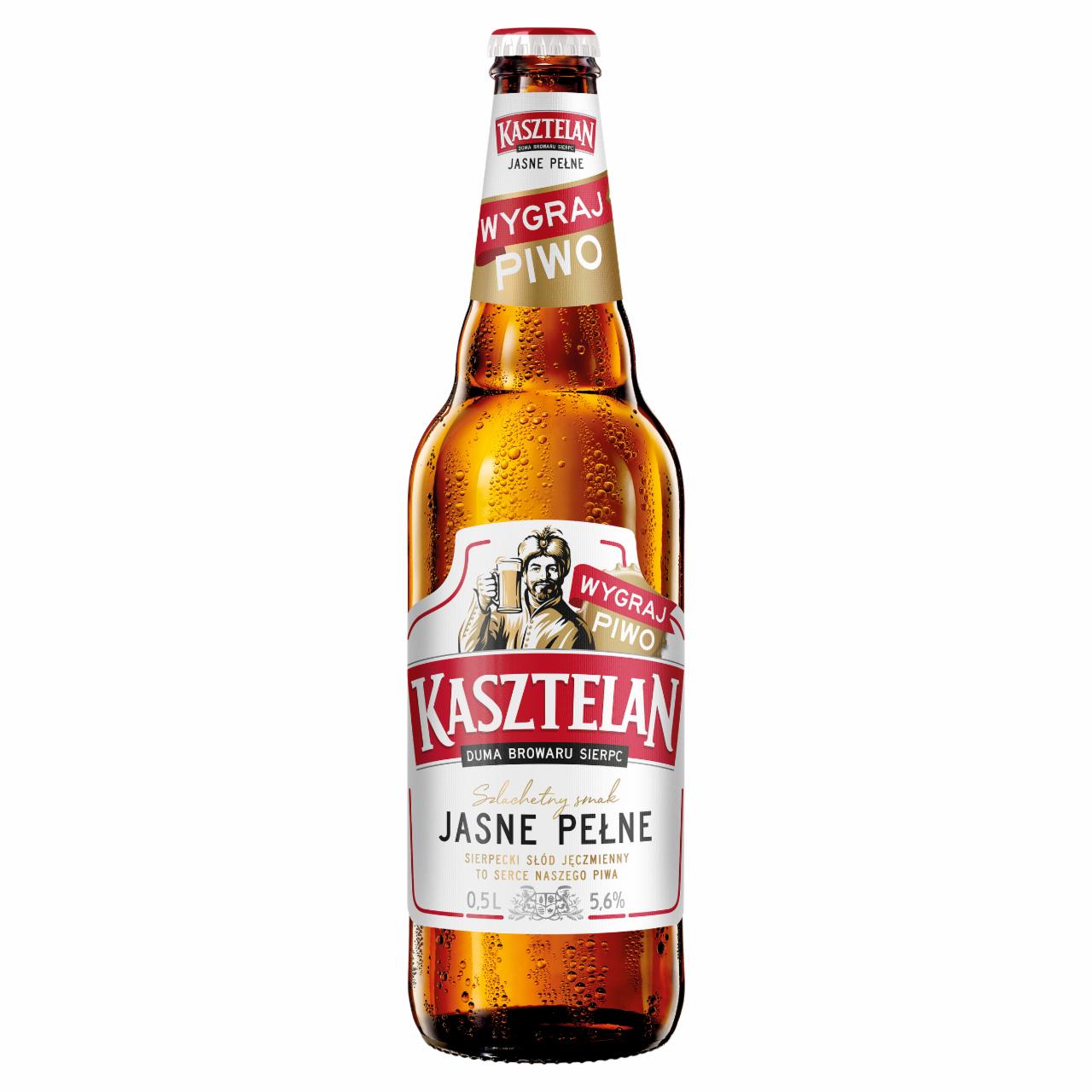 Zdjęcia - Kasztelan Piwo jasne pełne 500 ml