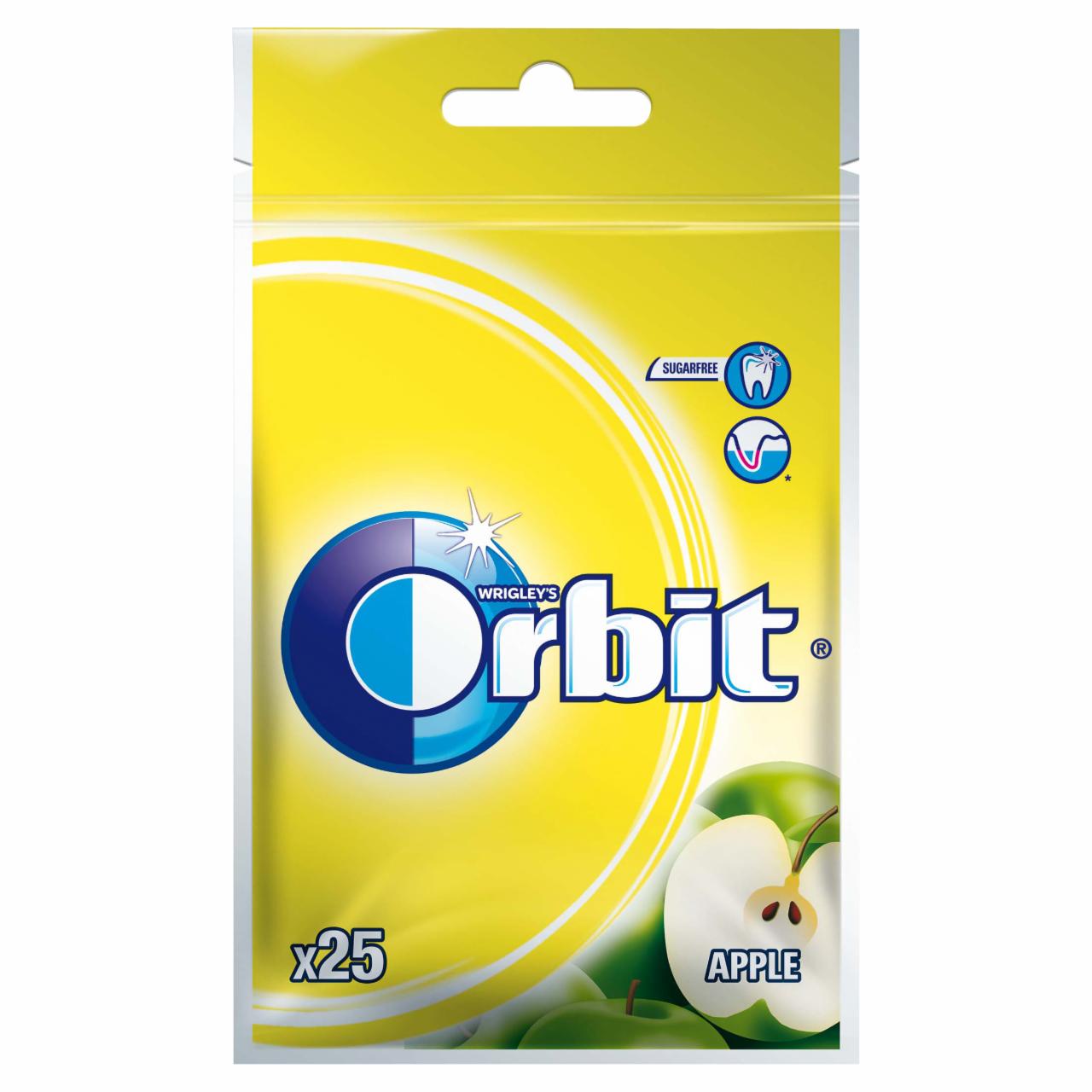 Zdjęcia - Orbit Apple Guma do żucia bez cukru 35 g (25 drażetek)