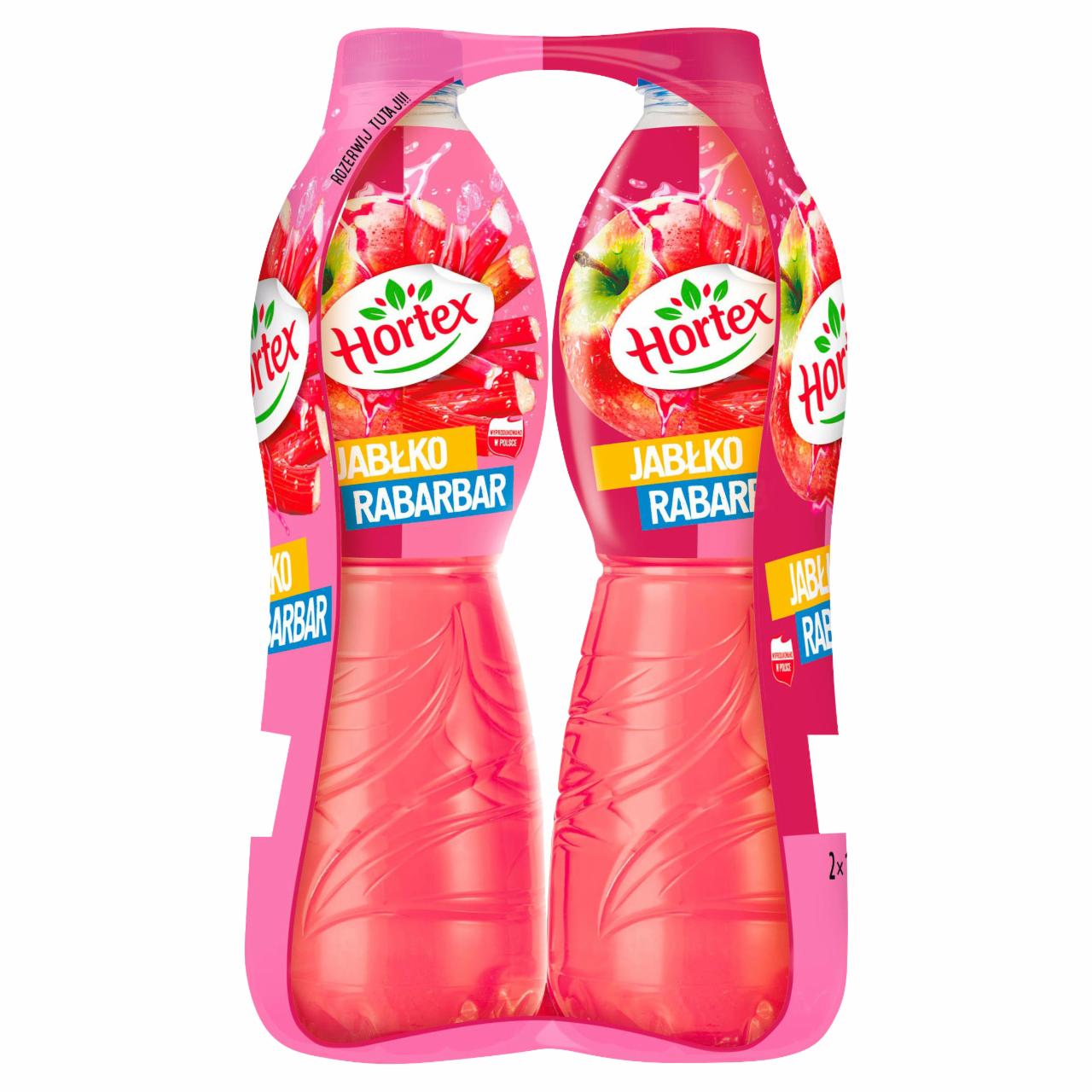 Zdjęcia - Hortex Napój jabłko rabarbar 2 x 1,75 l