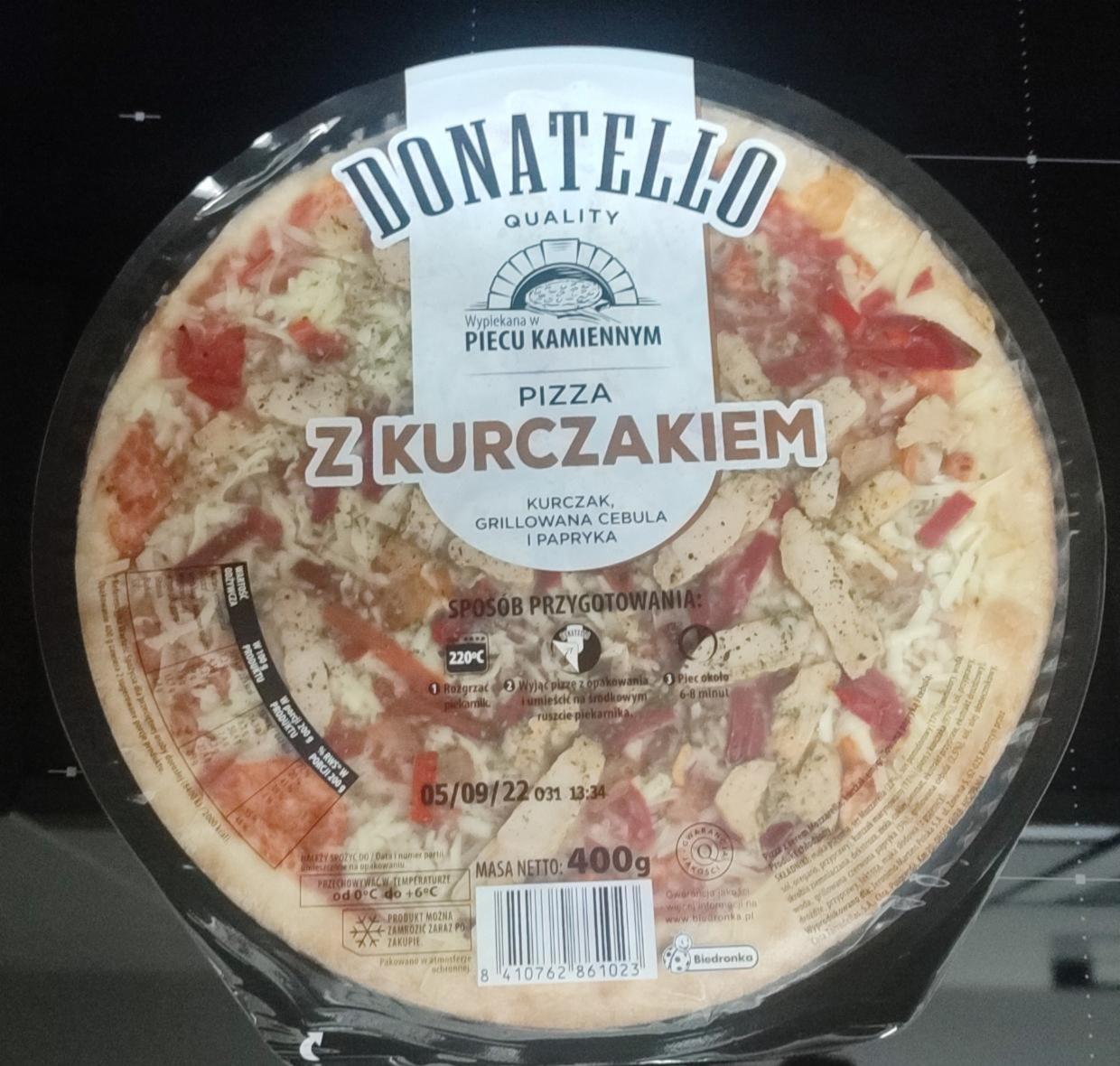 Zdjęcia - Pizza z kurczakiem Donatello