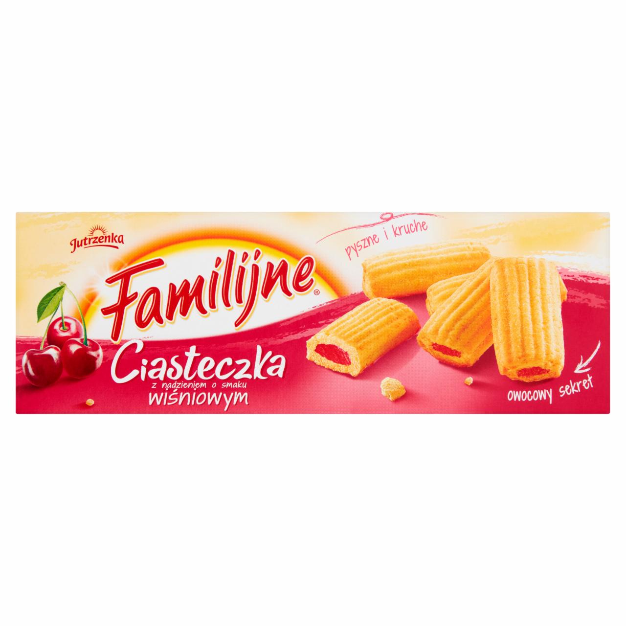 Zdjęcia - Familijne Ciasteczka z nadzieniem o smaku wiśniowym 130 g