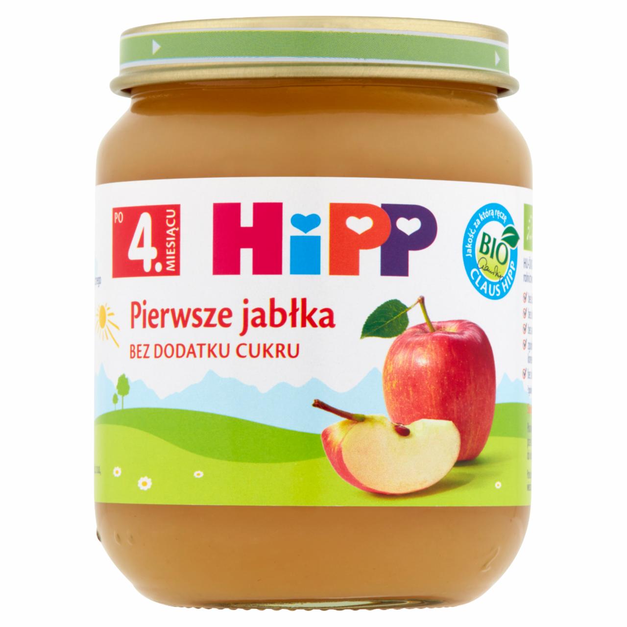 Zdjęcia - HiPP BIO Pierwsze jabłka po 4. miesiącu 125 g