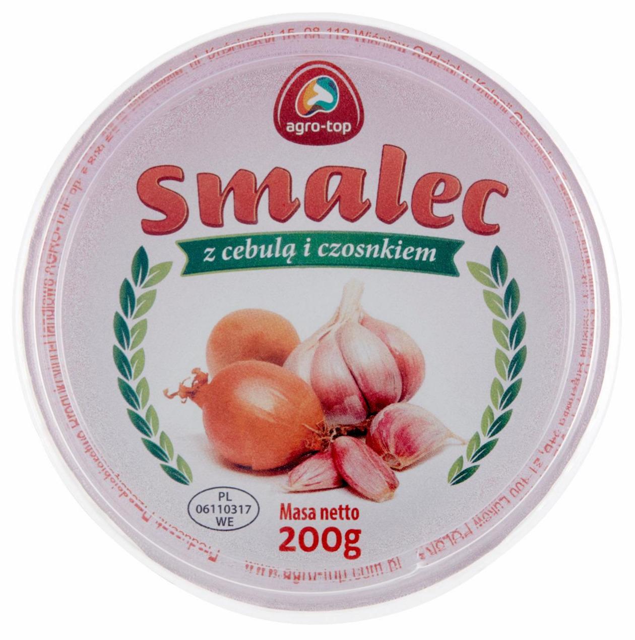 Zdjęcia - Smalec z cebulą i czosnkiem agro-top