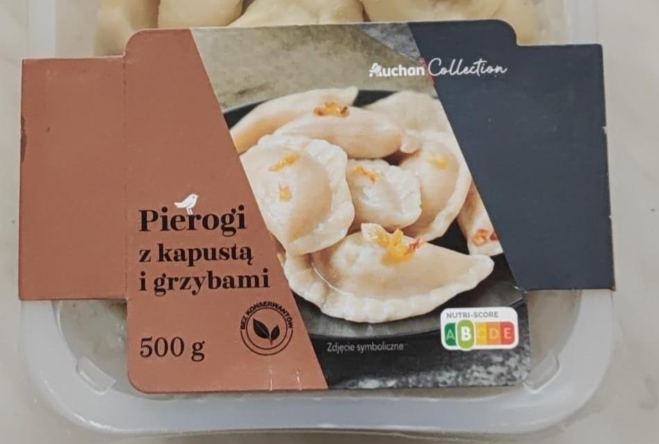 Zdjęcia - Pierogi z kapustą i grzybami Auchan Collection