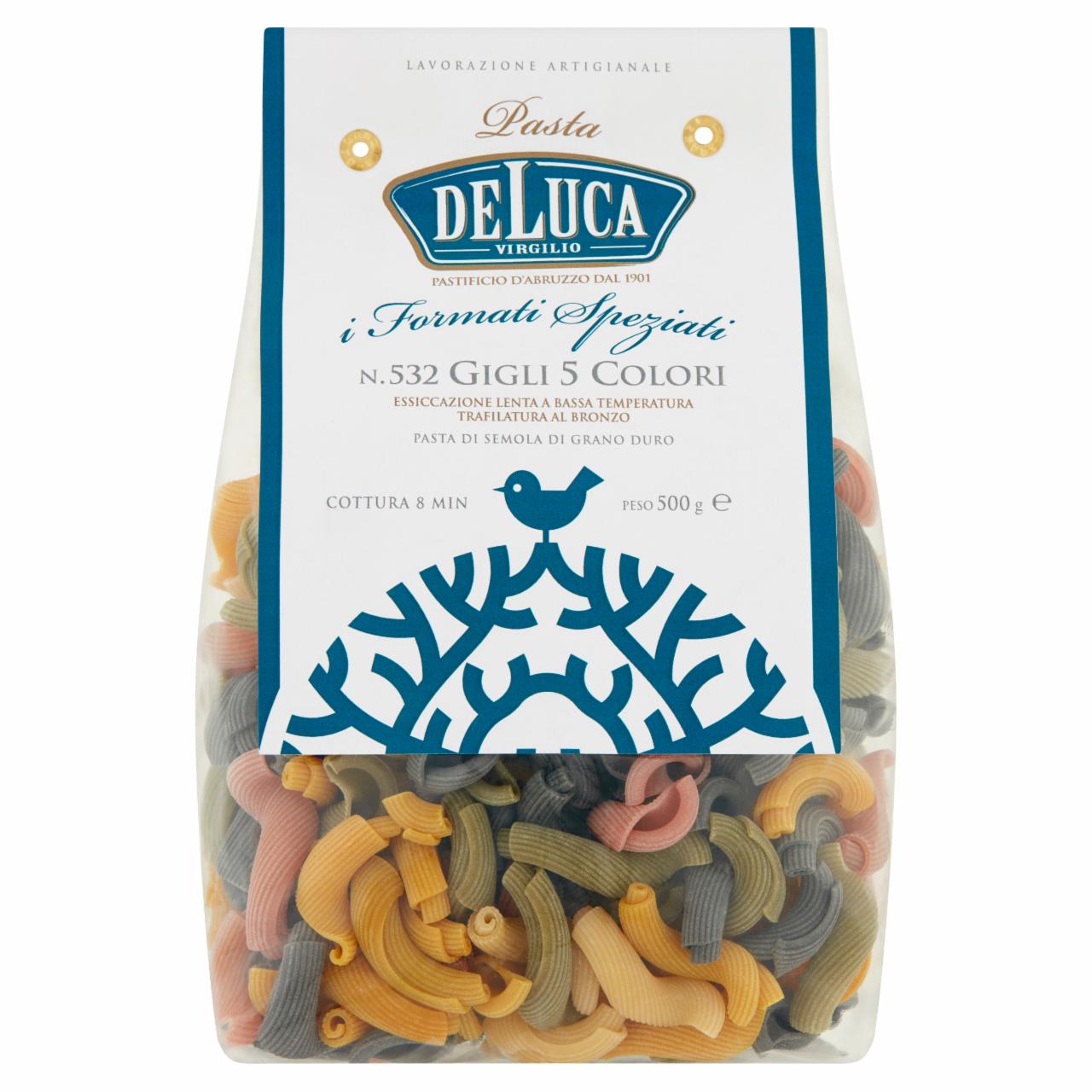 Zdjęcia - De Luca Makaron gigli 5 colori 500 g