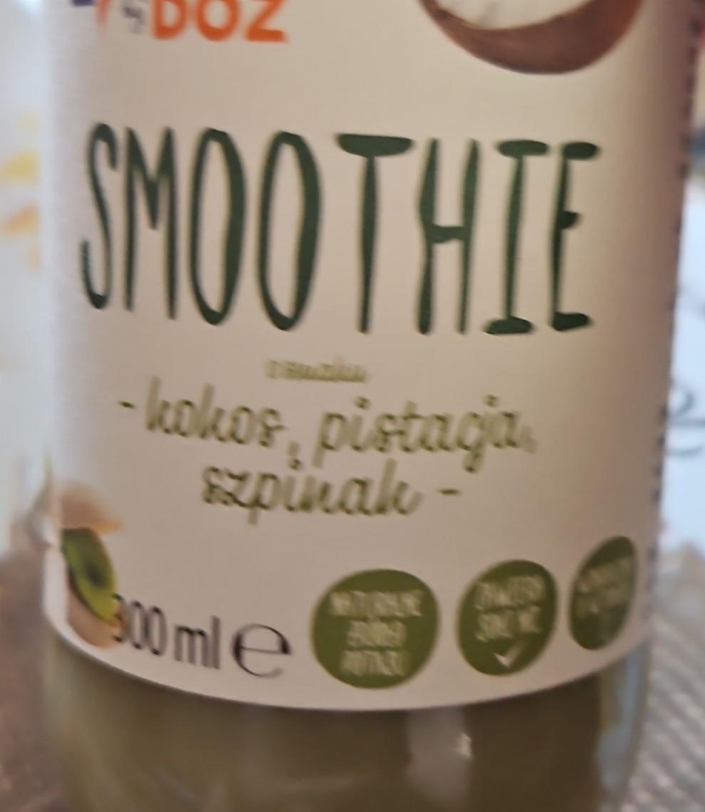 Zdjęcia - Smoothie kokos pistacja szpinak Plan by DOZ