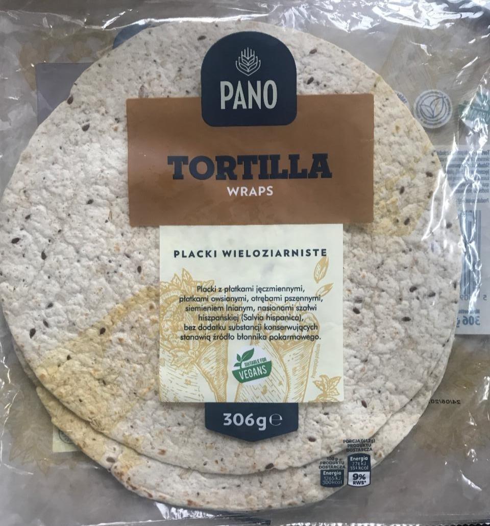 Zdjęcia - Tortilla wraps placki wieloziarniste Pano