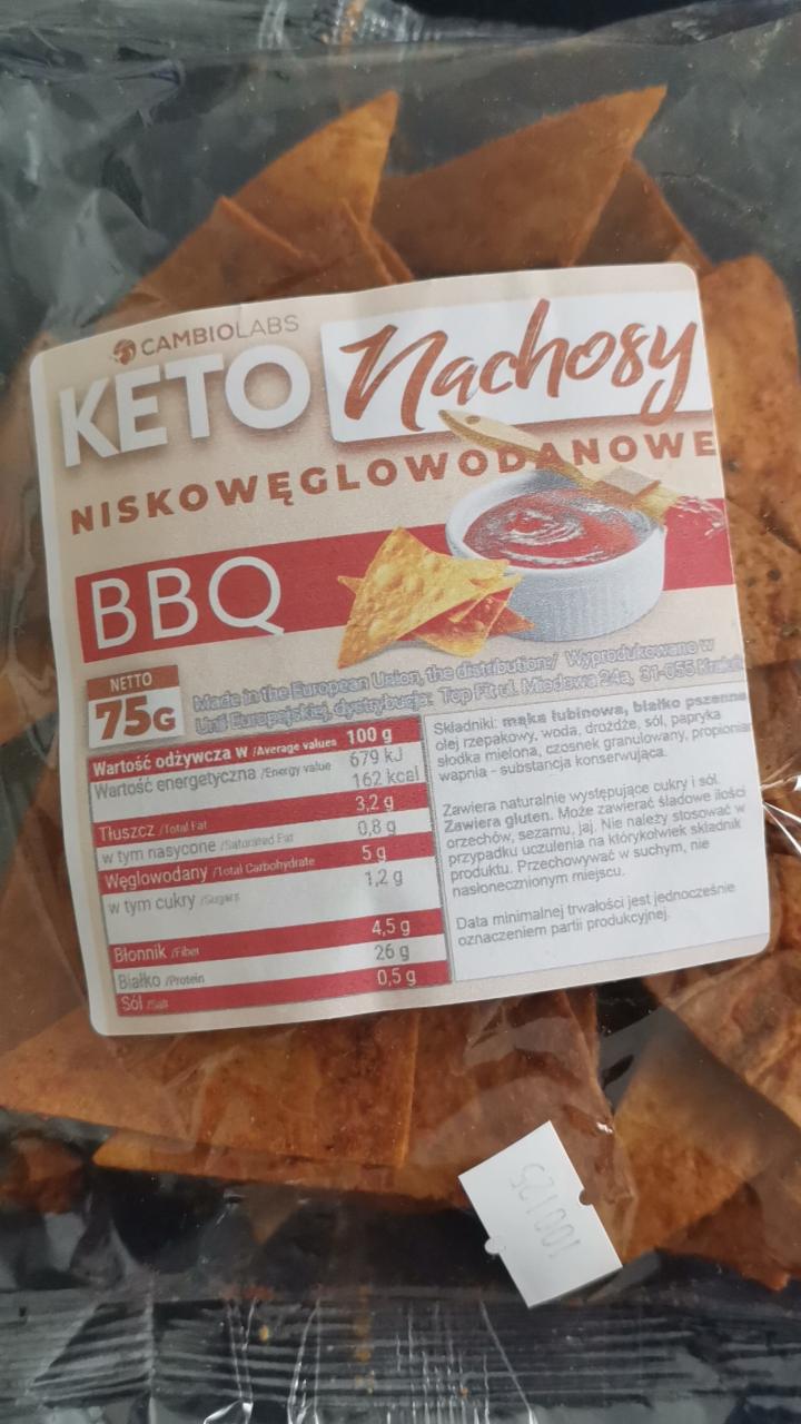 Zdjęcia - Keto nachosy BBQ CambioLabs