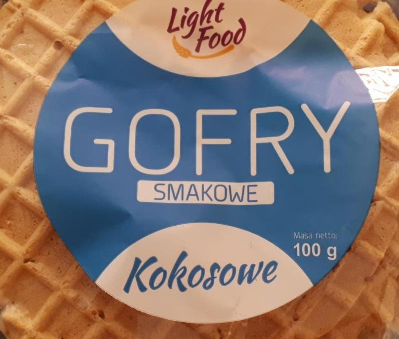 Zdjęcia - Light Food Gofry smakowe kokosowe