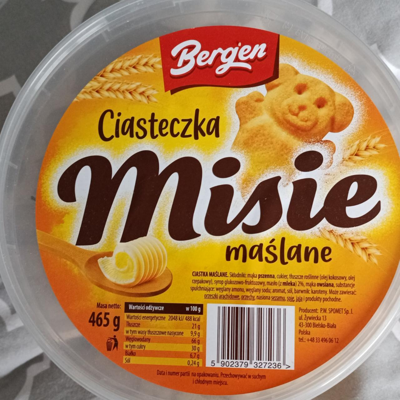 Zdjęcia - Ciasteczka misie maślane Bergen