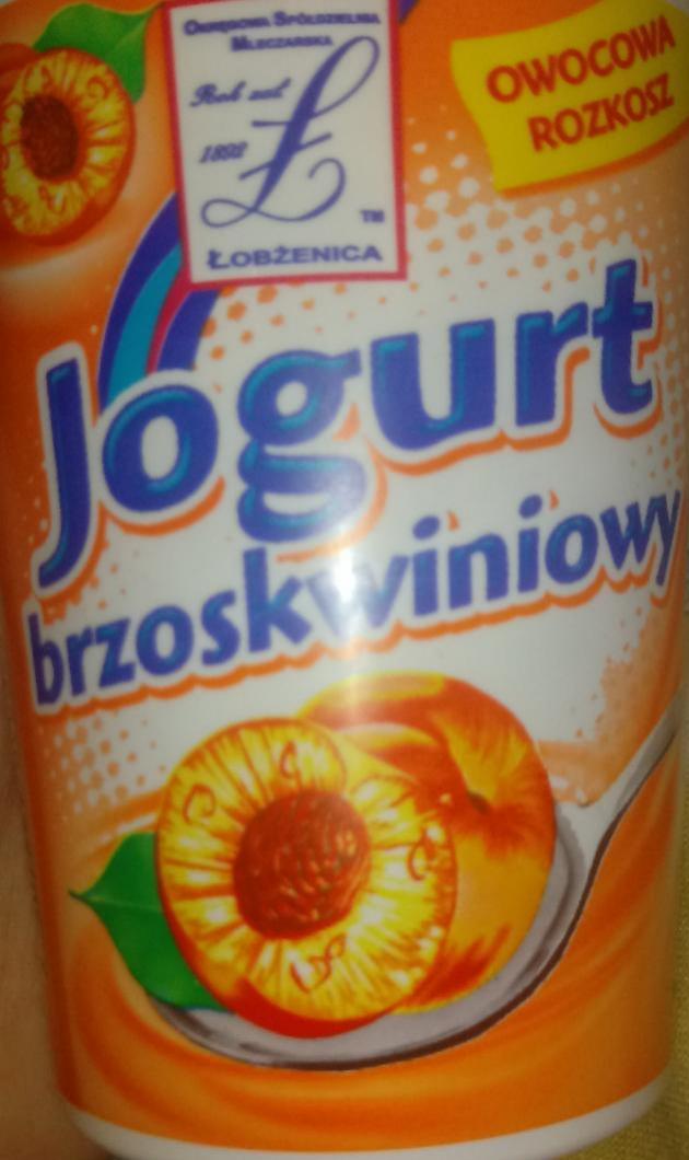 Zdjęcia - Jogurt Brzoskwiniowy Łobrzenica