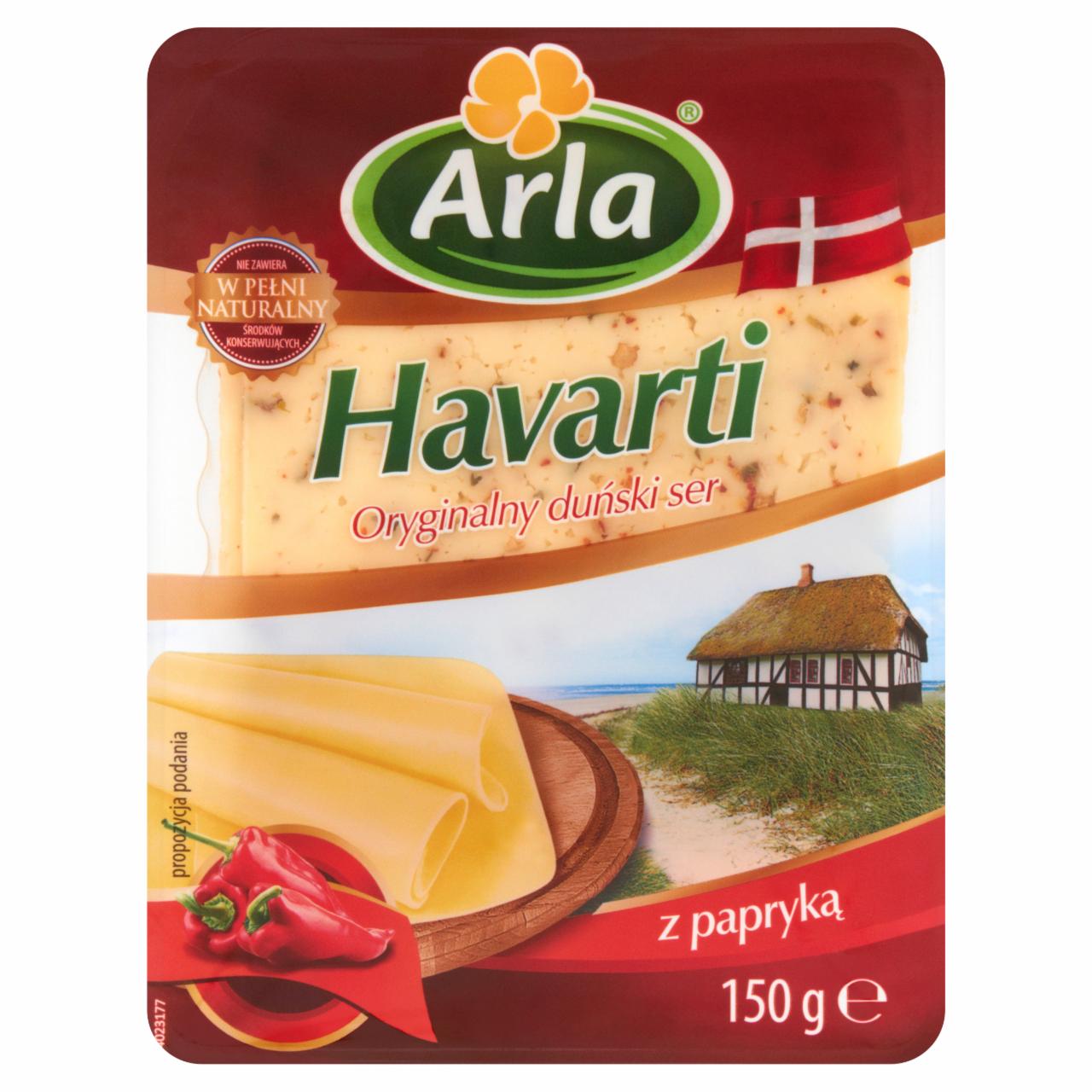 Zdjęcia - Arla Havarti Oryginalny duński ser z papryką 150 g