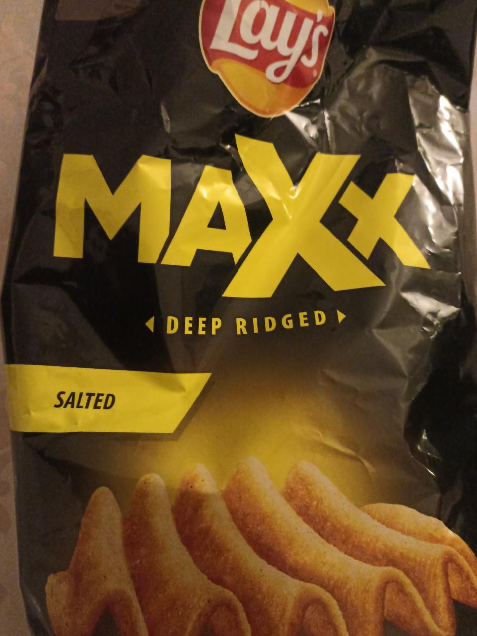 Zdjęcia - Maxx Deep Ridged Salted Lay's