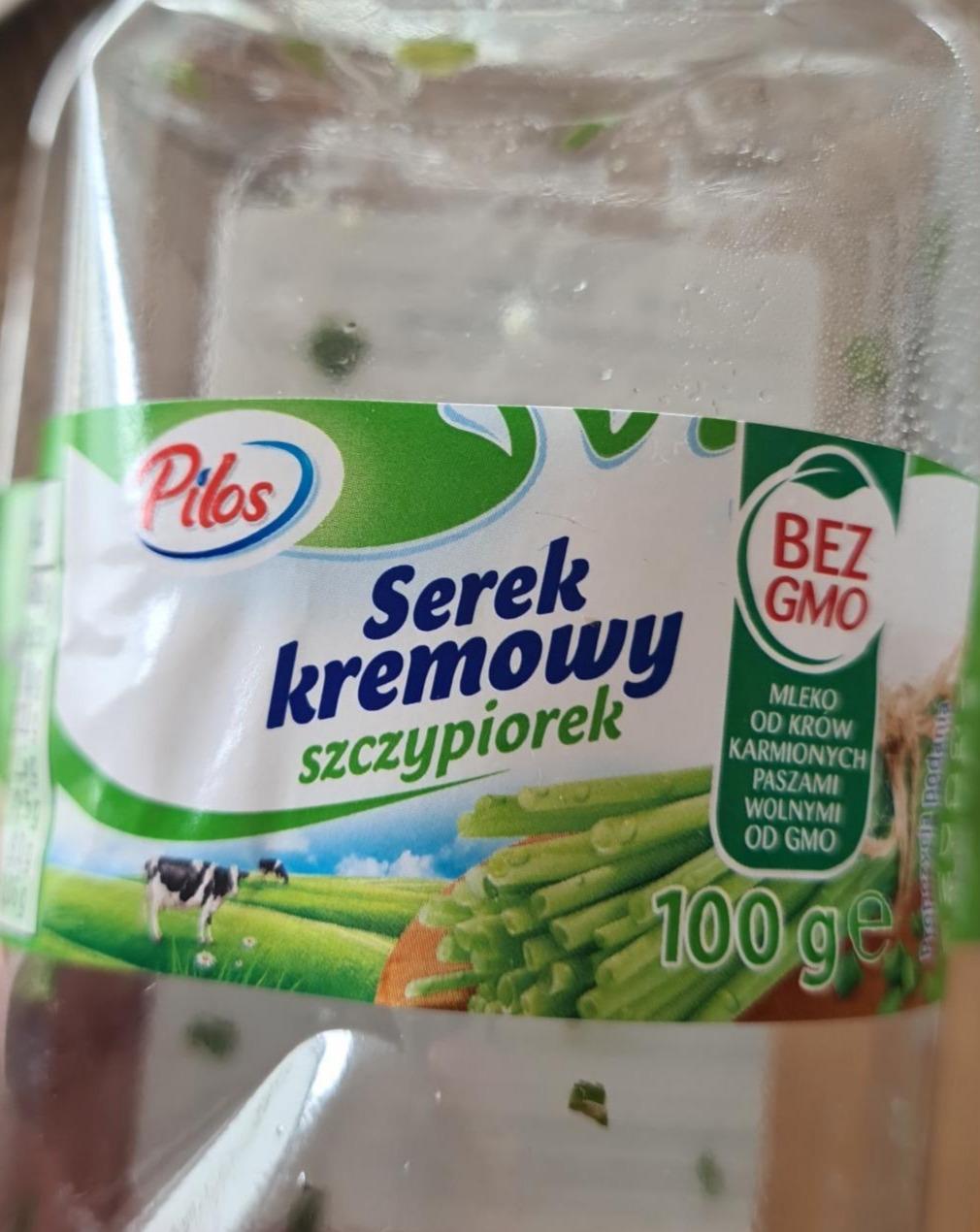 Zdjęcia - Serek kremowy szczypiorek Pilos