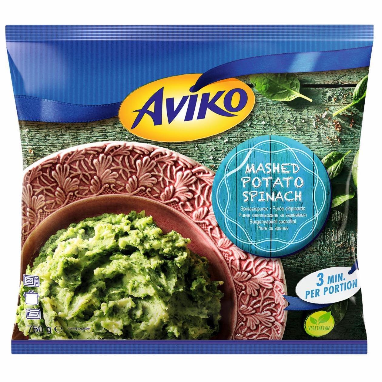 Zdjęcia - Mashed potato spinach Aviko