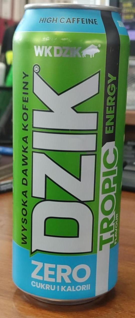 Zdjęcia - Energy tropic zero cukru i kalorii WKDZIK