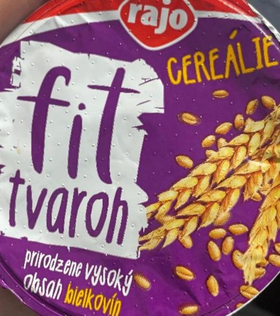 Zdjęcia - Fit tvaroh Cereálie tuk 1,5% Rajo