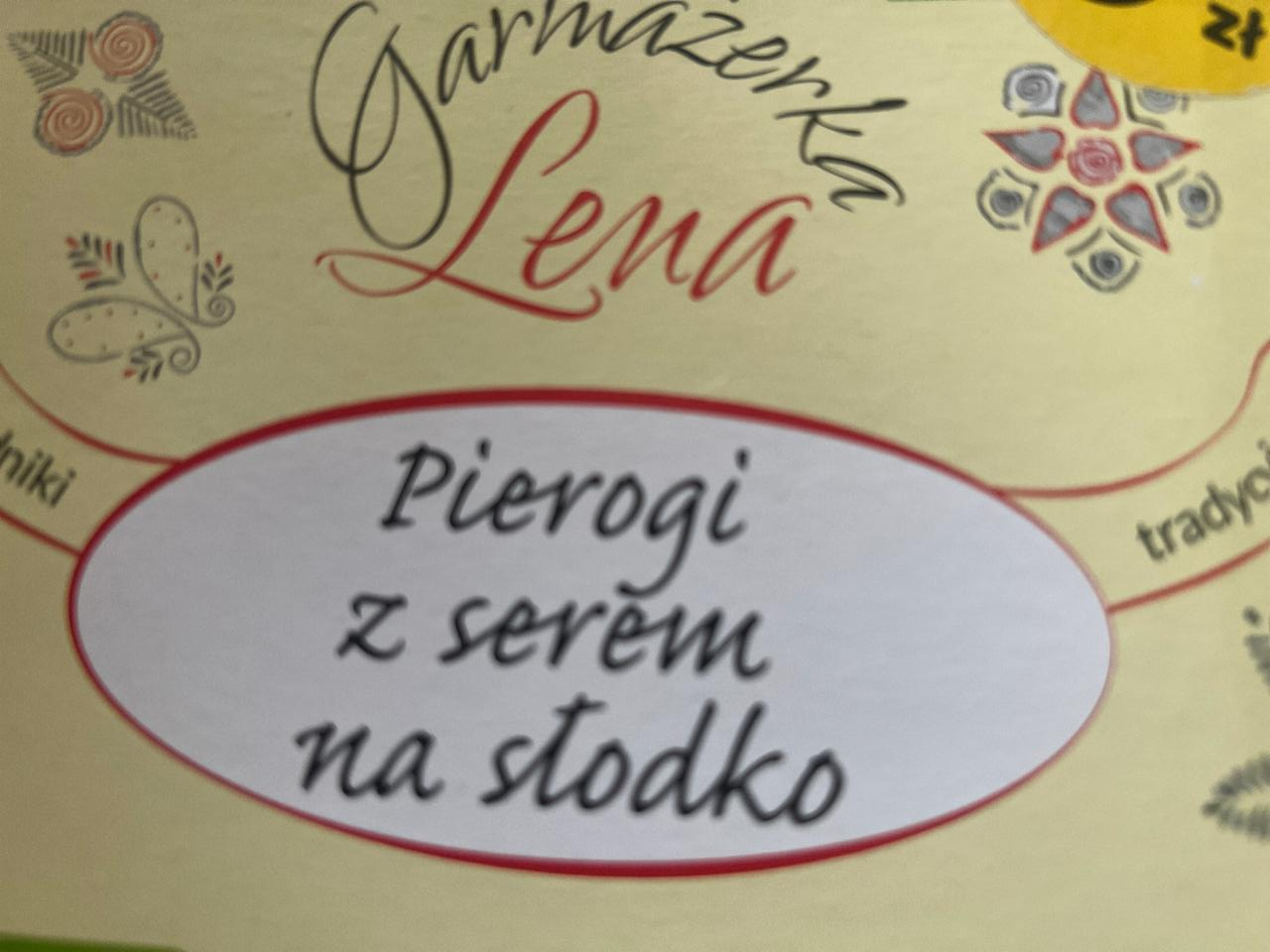 Zdjęcia - Garmażerka Lena Pierogi z serem na słodko 350 g