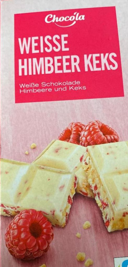 Zdjęcia - Weisse Himbeer Keks Chocola